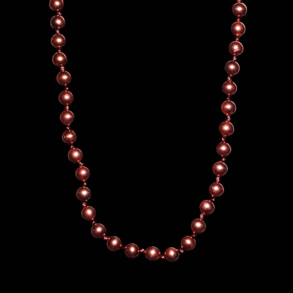 Chocolate Pearls 18” Long